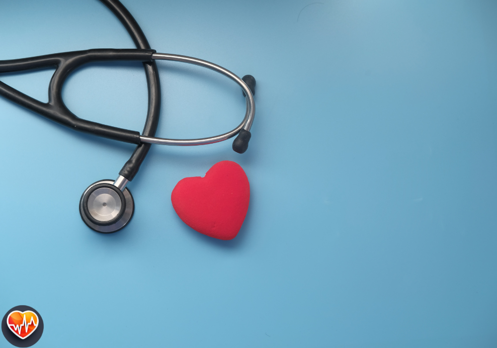 Stethoscope with heart